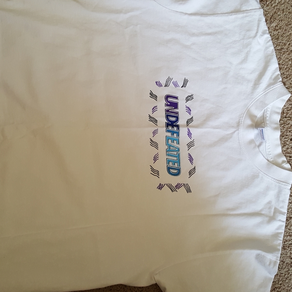 Vintage Undefeated White Tee